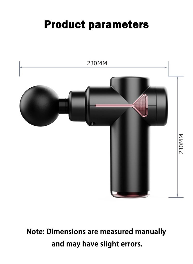 EqiEch Mini Massage Gun Deep Tissue Massage Gun Portable Electric Percussive Muscle Body Massager for Athletes Men Women Gift Small Quiet Body Massage Gun with Carrying Case  - Image 5