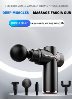 EqiEch Mini Massage Gun Deep Tissue Massage Gun Portable Electric Percussive Muscle Body Massager for Athletes Men Women Gift Small Quiet Body Massage Gun with Carrying Case  - Image 2