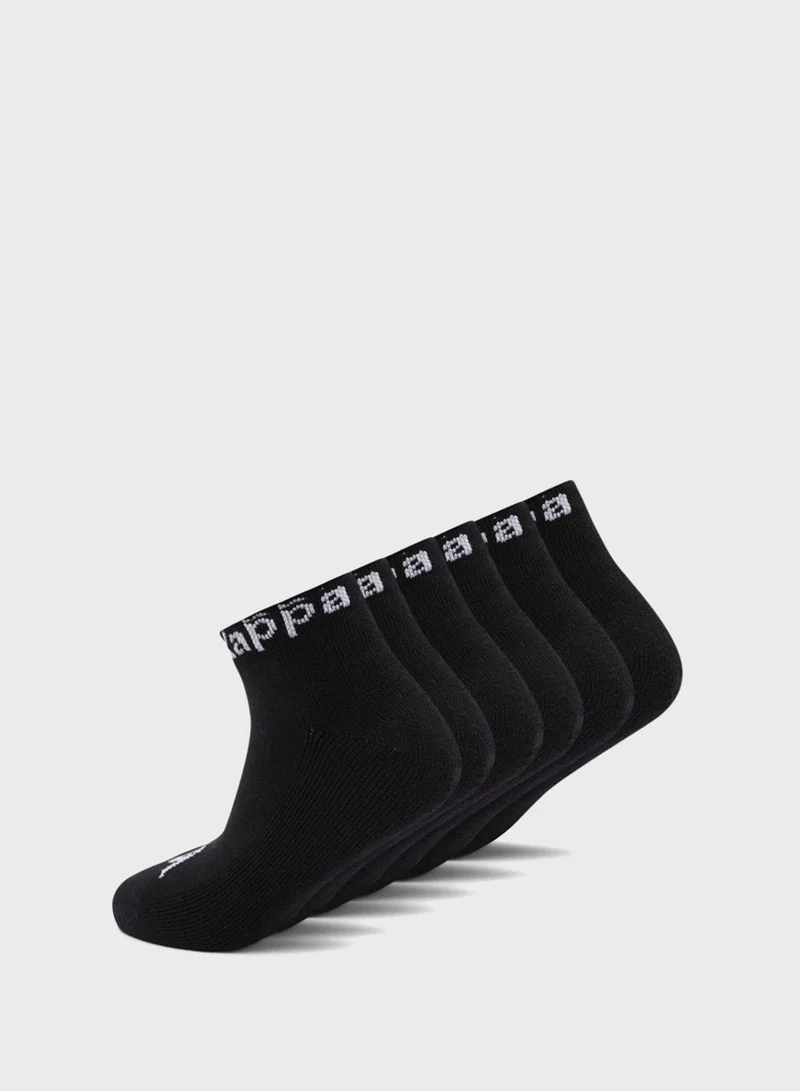 Kappa Kids 6 Pack Crew Socks