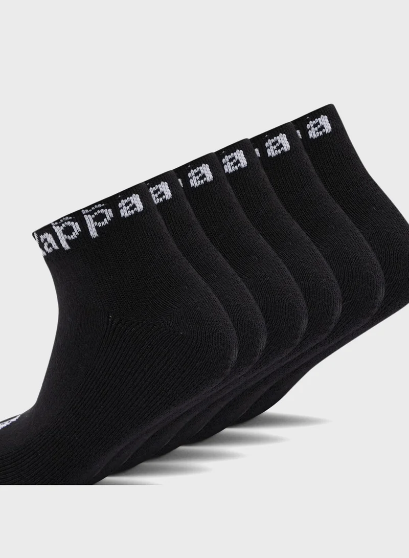 Kappa Kids 6 Pack Crew Socks
