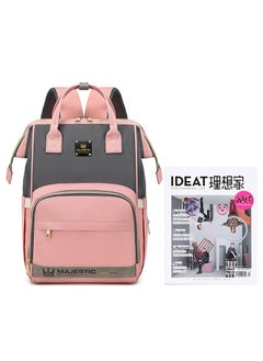 133 3 Pcs Baby Maternity Diaper Fashion Waterproof Multifunctional large capacity backpack bag - Pink/Grey - pzsku/ZD9C3D0F4675A5FFAE277Z/45/_/1711575423/3abc85db-30e0-49f3-b53a-2da7f3efc6c2