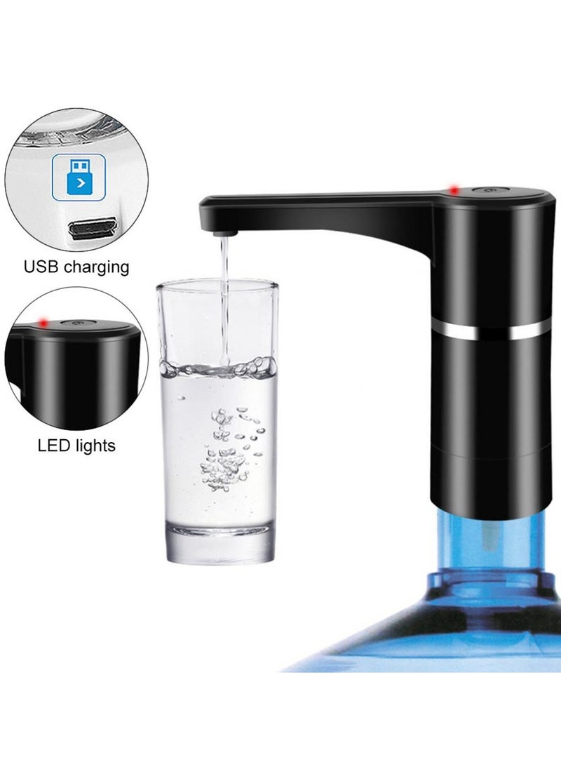 JIHAM - Automatic Mini Touch Switch Water Pump Wireless Rechargeable Electric Dispenser Water Pump With Usb Cable Drinking Water Pumps - Image 1