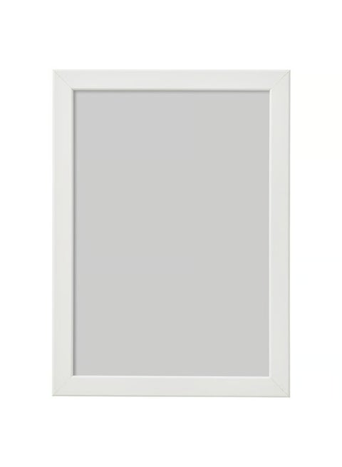 Wall Picture Frame, Wall Hanging Photo Frame, Mounted Frame for Home, Office (Plastic & Fibreboard) White 21 x 30 cm