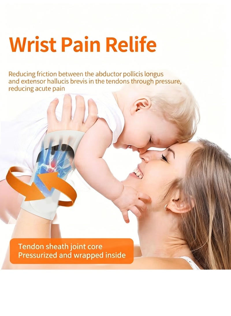 Bincoo Wrist Brace, Intelligent Tendon Sheath Hand Wrist Guard, Carpal Tunnel Wrist Massager, 8 Modes & 30 Levels, Magnetic Detachable Host, Wrist Relief, Portable Cordless Wrist Massager, Family Gift, Travel Fatigue Relief - Image 5