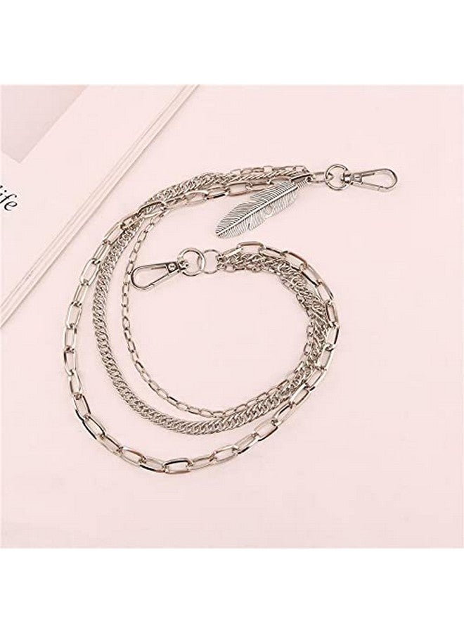 PALAY PALAY® Pants Chain Jeans Chain for Men Women Fashion Gothic Punk Wallet Pocket Chain Belt Chain Hip Hop Rock Biker Trousers Chain (Silver) - Image 4
