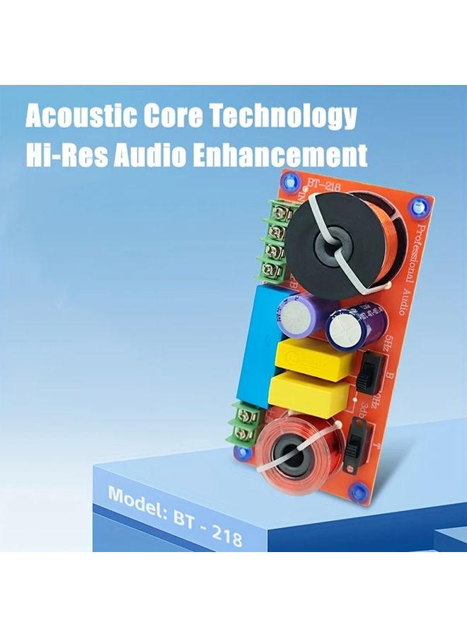 1pc 2 Way HiFi Audio Crossover For Bookshelf Speakers 150W High Low Frequency Adjustable - Image 5