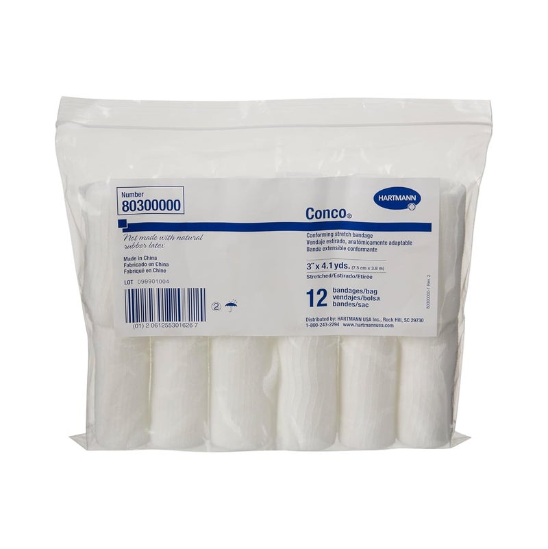Hartmann 80300000 Conco Bandage NonSterile LatexFree 123 Length 3 Width Pack of 96 - Image 2