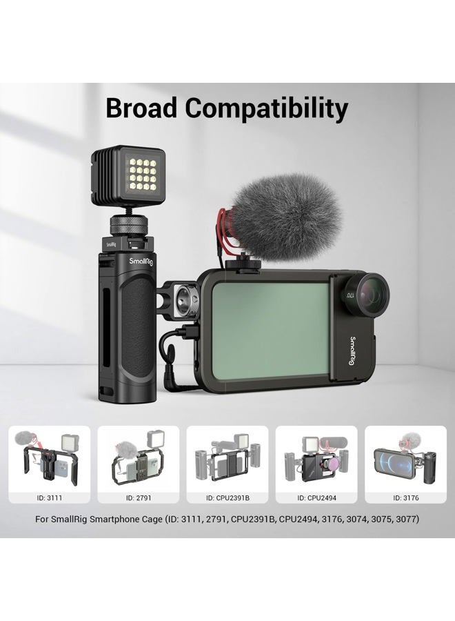 SmallRig Side Handle for Smartphone Cage Phone Video Rig Lightweight w 1/4 Threads - 2772 - Image 2