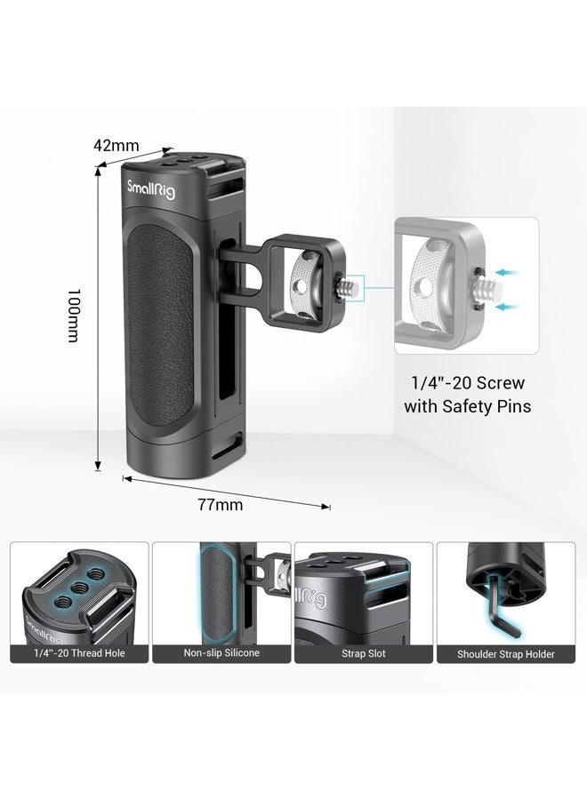 SmallRig Side Handle for Smartphone Cage Phone Video Rig Lightweight w 1/4 Threads - 2772 - Image 4