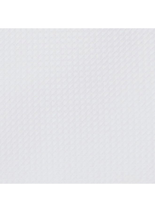 Jacob Alexander Boys' Woven Subtle Mini Squares 14-inch Clip-On Neck Tie, White, Boys 14 inch Clip-On - Image 5