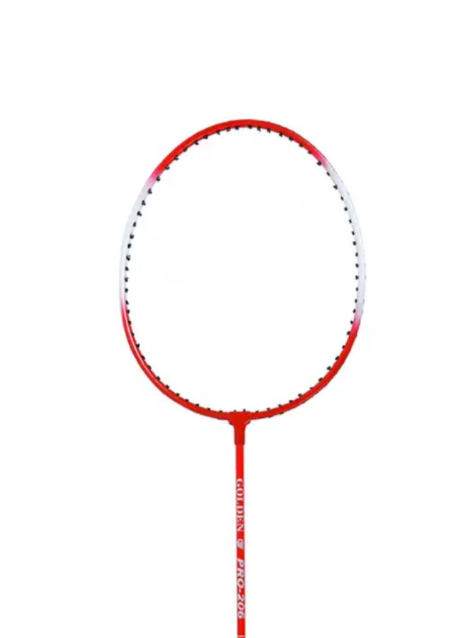 Whizz Badminton Racquet 2 Pcs Set - Model 658 with Full Iron Frame, T-Joint Design & Cover Perfect for Family Entertainment, Red - Image 2