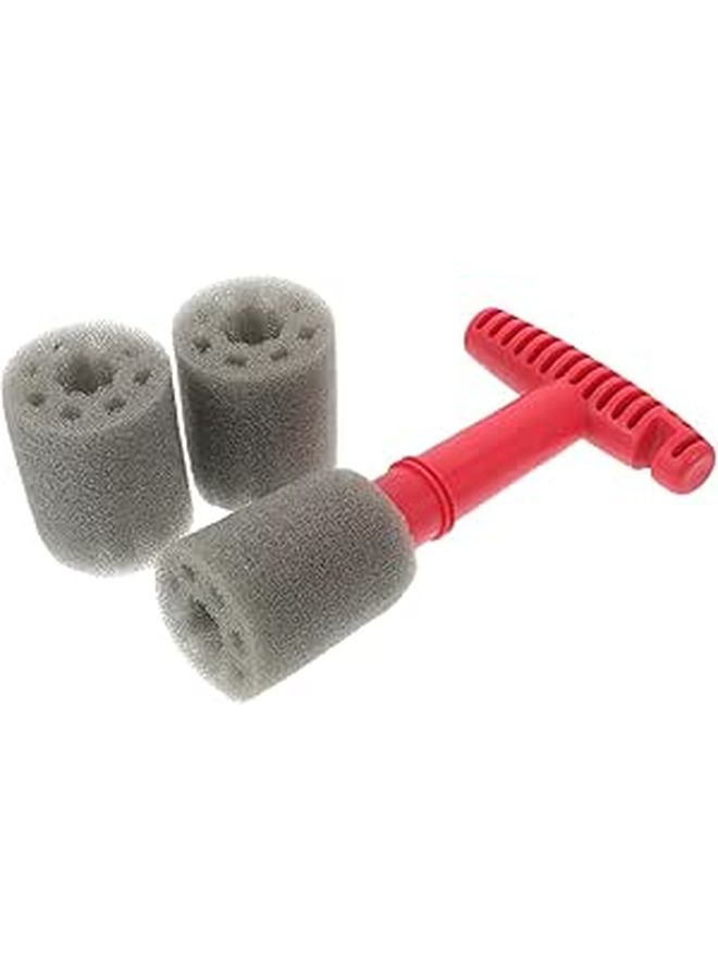 Hemobllo Car Detailing Brush For Lug Nut Wheel And Tire Cleaning Durable Handle For Vehicle Rim Maintenance Black - Image 1