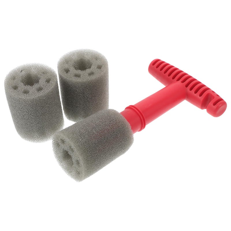 Hemobllo Car Detailing Brush For Lug Nut Wheel And Tire Cleaning Durable Handle For Vehicle Rim Maintenance Black - Image 2