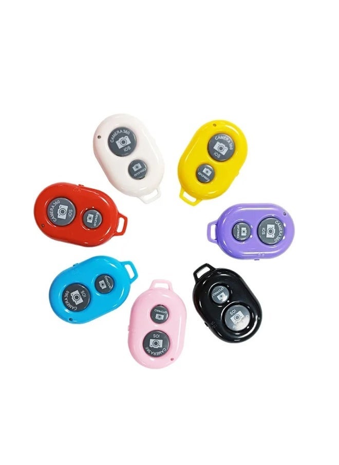 Stock Smart Bluetooth Selfie Device Android/IOS System Remote Photography Control Selfie Device From Manufacturer-Color:Pink + Color Box Manual - Image 1