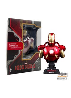 General Hot Toys Iron Man Iron Man 3 Mark Vii 1/4th Scale Limited Edition Collectible Bust HTB13  - Image 1