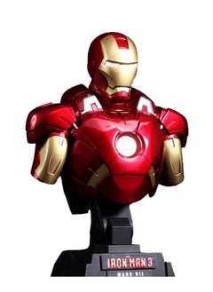 General Hot Toys Iron Man Iron Man 3 Mark Vii 1/4th Scale Limited Edition Collectible Bust HTB13  - Image 2