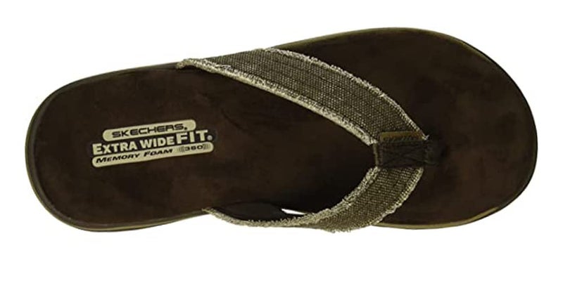 SKECHERS صندل سكيشرز للرجال بوسنيا، شوكولاتة، 12 - Image 5