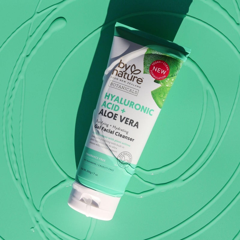 By Nature Hyaluronic Acid + Aloe Vera Facial Cleanser to Hydrate & Brighten Your Skin - Skincare from New Zealand - Premium Face Cleanser - 7oz - Image 5