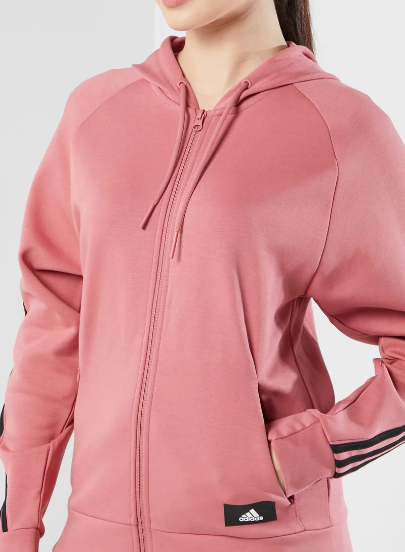 Adidas 3 Stripe Freelift Jacket