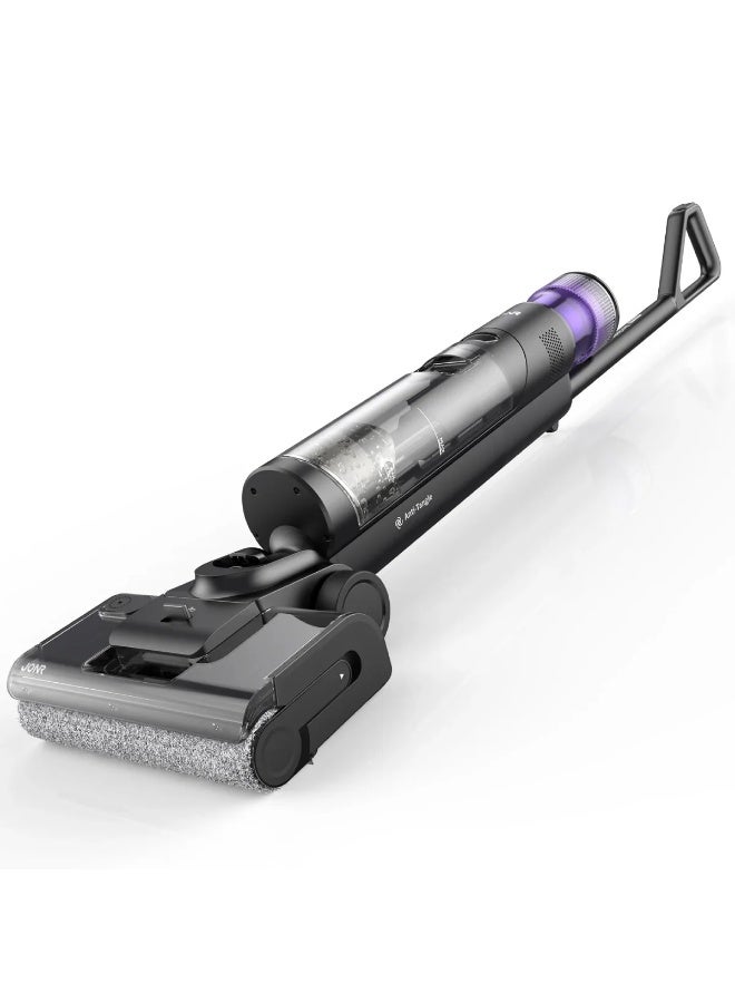 JONR ED12 PRO MAX Wet Dry Vacuum Cleaner Hot Water Self-Cleaning Smart Floor Washer with Zero Tangle Brush Dual-Edge Cleaning LED Display - Image 3