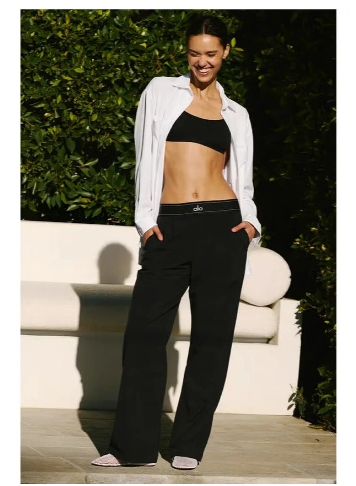 ألو يوغا بَنْطَلُون رِيَاضِيّ，بَنْطَلُون سَرِيعُ الِاجْتِفَاف，بَنْطَلُونُ الْمَشْيِ ٱلرِّحْلِيّ - Image 5