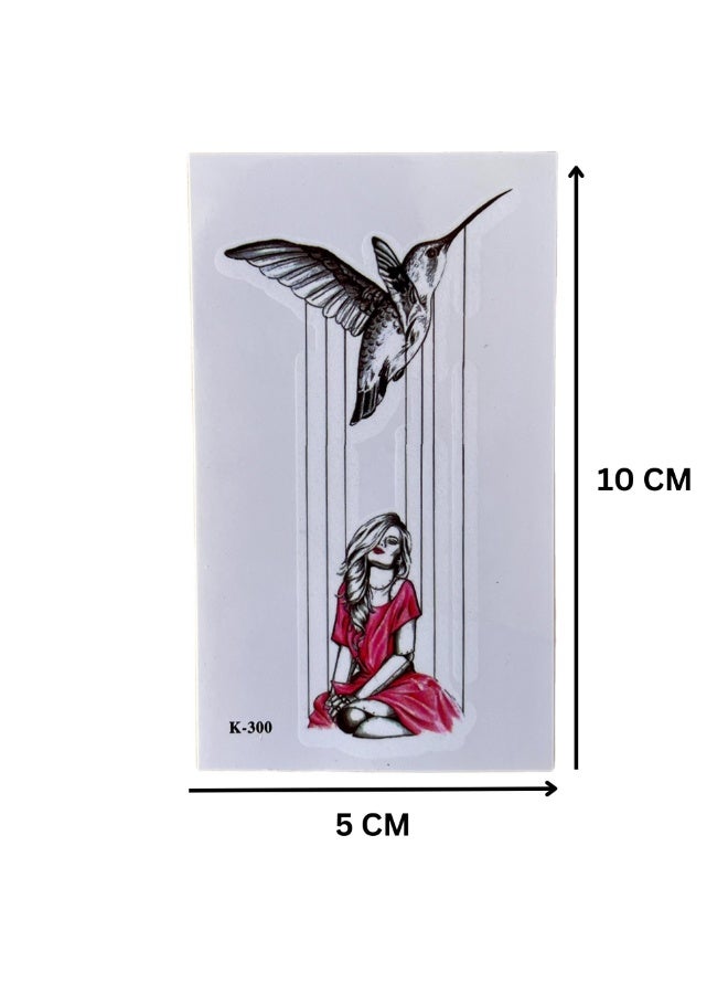 Generic Temporary Tattoo Freedom For All Skins, 10x5 Cm Multicolor - Image 2