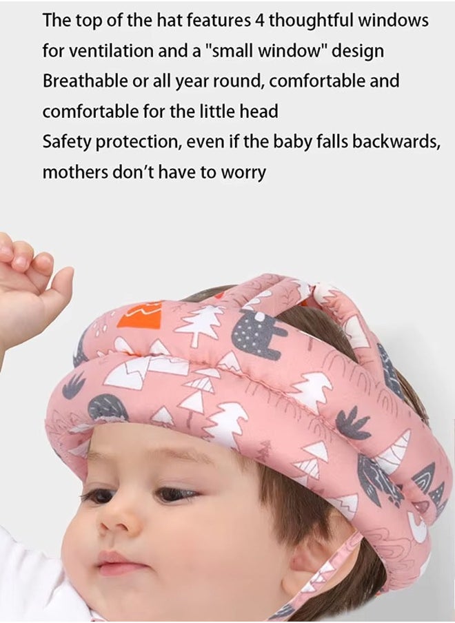 Generic - Baby Head Protector - Baby Helmet for Crawling Walking Running - No Bumps and Soft Cushion - Adjustable Protective Cap Infant Baby Safety Headguard Suitable for Children Learning to Walk - Image 1