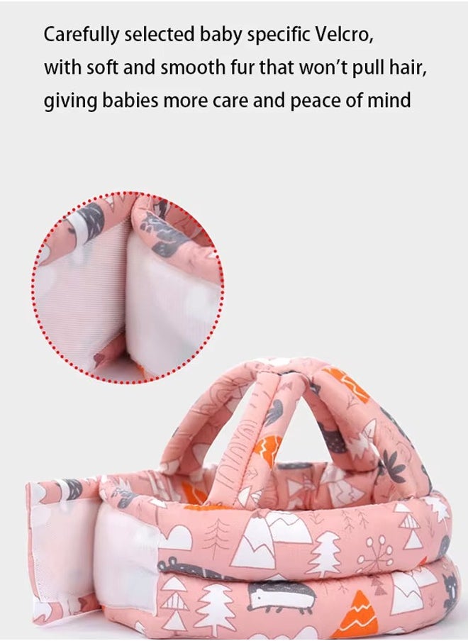 Generic - Baby Head Protector - Baby Helmet for Crawling Walking Running - No Bumps and Soft Cushion - Adjustable Protective Cap Infant Baby Safety Headguard Suitable for Children Learning to Walk - Image 1