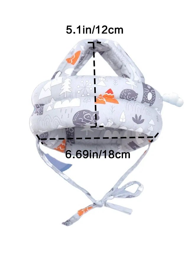 Generic - Baby Head Protector - Baby Helmet for Crawling Walking Running - No Bumps and Soft Cushion - Adjustable Protective Cap Infant Baby Safety Headguard Suitable for Children Learning to Walk - Image 1