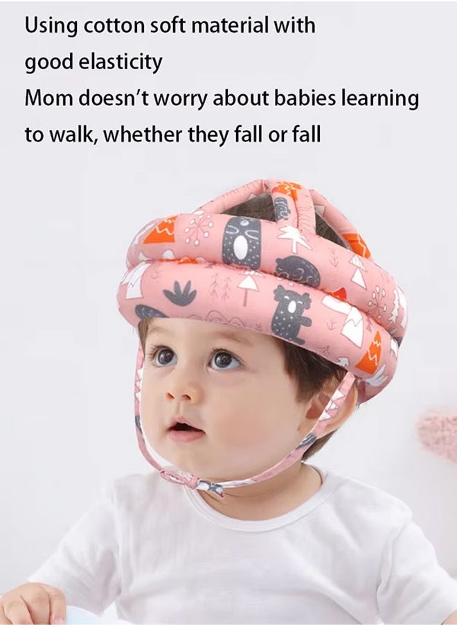 Generic - Baby Head Protector - Baby Helmet for Crawling Walking Running - No Bumps and Soft Cushion - Adjustable Protective Cap Infant Baby Safety Headguard Suitable for Children Learning to Walk - Image 1