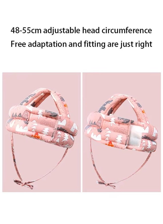 Generic - Baby Head Protector - Baby Helmet for Crawling Walking Running - No Bumps and Soft Cushion - Adjustable Protective Cap Infant Baby Safety Headguard Suitable for Children Learning to Walk - Image 1