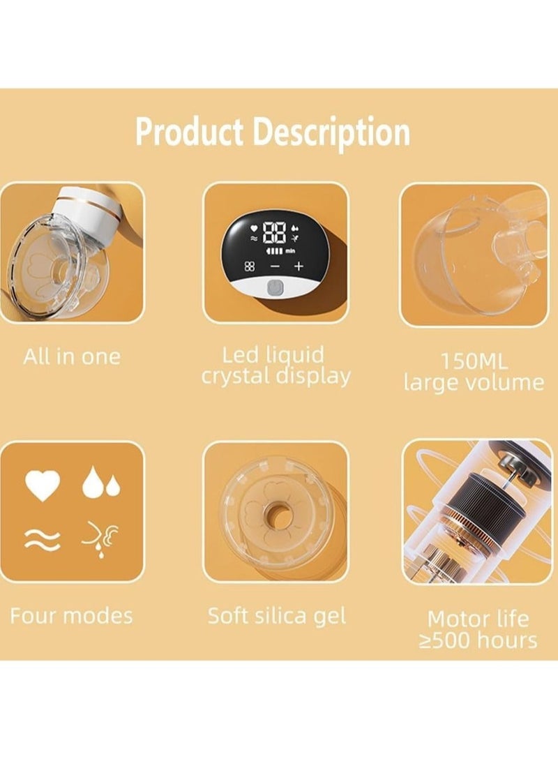 مضخة محمولة يمكن ارتداؤها، مضخة كهربائية بدون استخدام اليدين - Image 4
