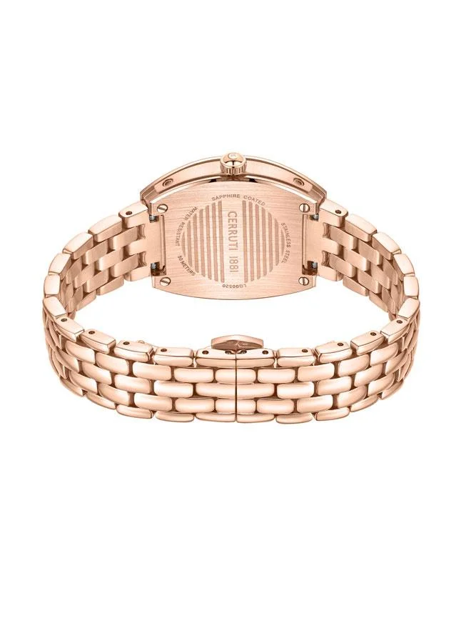 CERRUTI 1881 Cerruti 1881 Ladies Yellow Gold Plated White Mother of Pearl Dial Watch