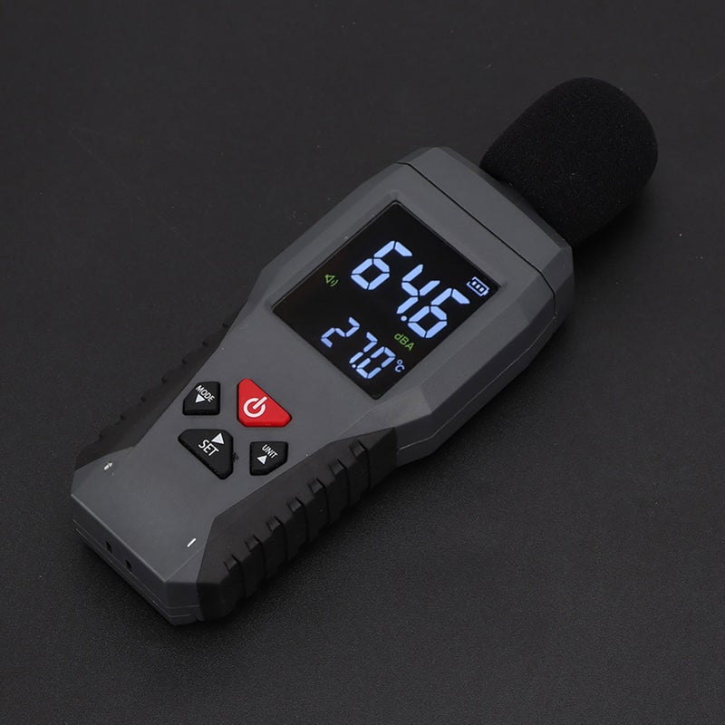 SMART SENSOR Sound Level Meter Logger 30‑130dB Noise Measurement Digital Audio Level Meter - Image 5