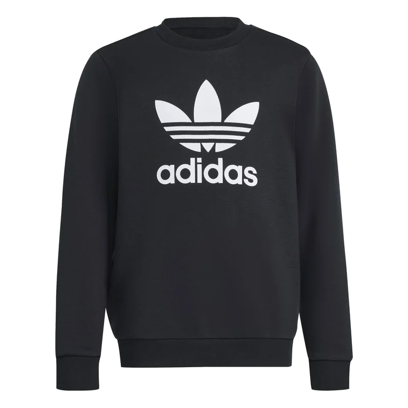 Adidas TREFOIL CREW Black Originals Kids SWEATSHIRTS