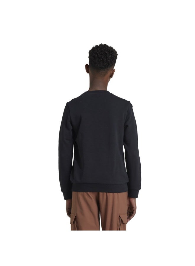 Adidas adidas TREFOIL CREW Black Originals Kids SWEATSHIRTS  - Image 4