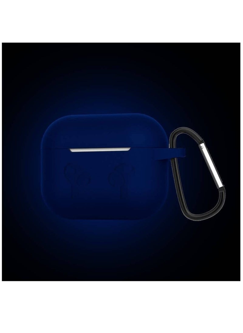 Silicone Protective Case Cover For Apple Airpods 3 3rd Generation Dark Blue