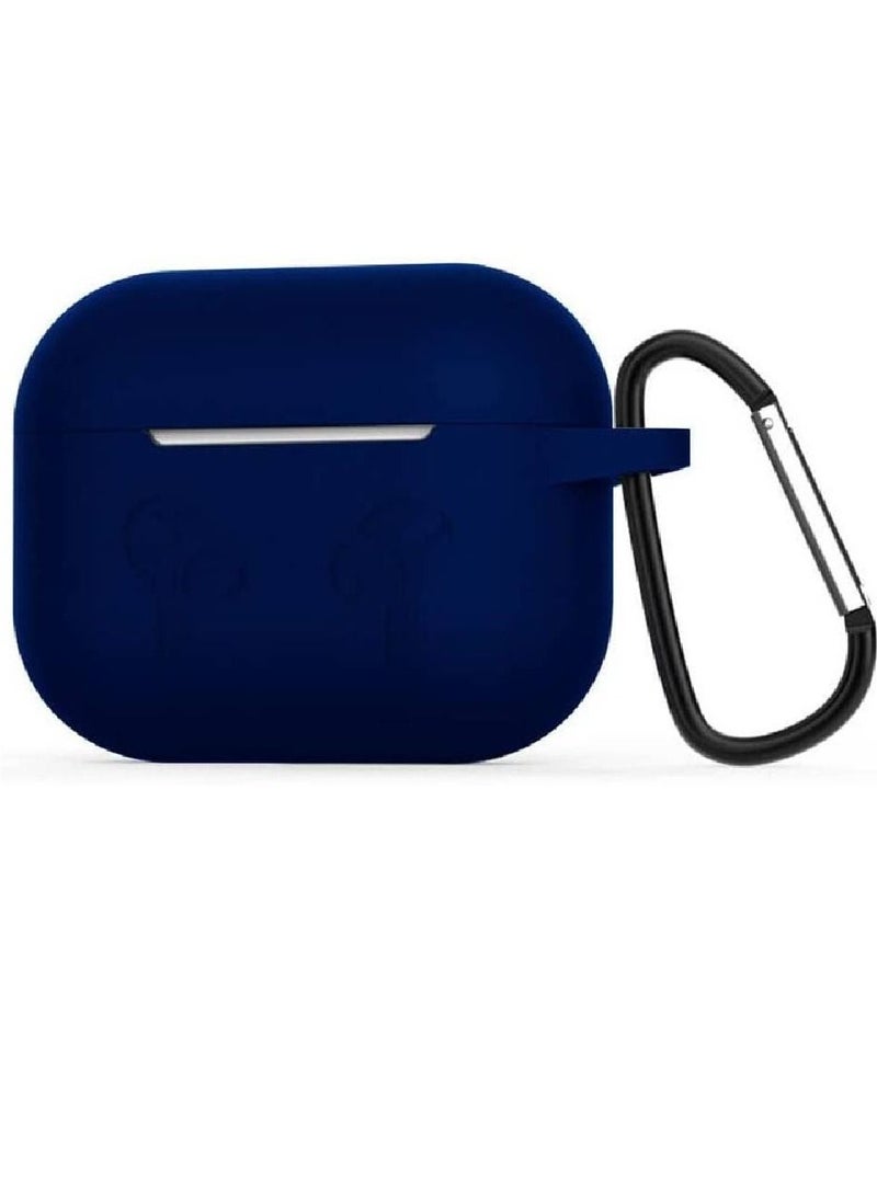 Silicone Protective Case Cover For Apple Airpods 3 3rd Generation Dark Blue
