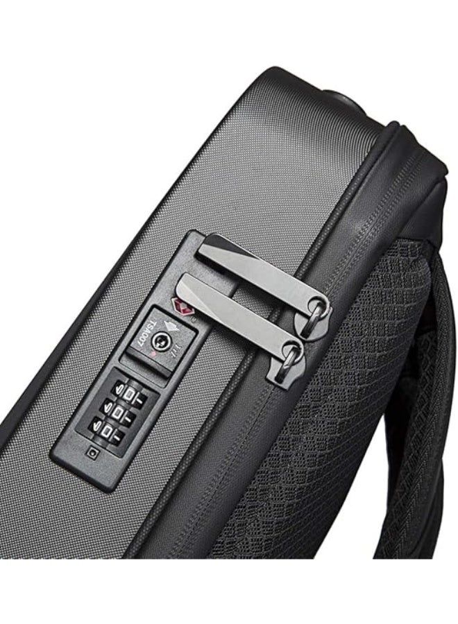 BANGE Smart Slim Laptop Backpack 15.6 Inch – Hard Shell EVA, Anti-Theft, USB Charging Port, 100% Waterproof Travel Bag - Image 5