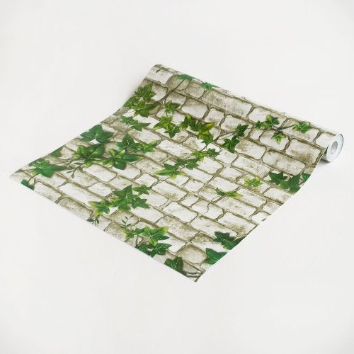 Blancho Bedding Ivy Wall Gray - Vinyl Self-Adhesive Wallpaper Prepasted Wall Stickers Wall Decor (Roll) - Image 2