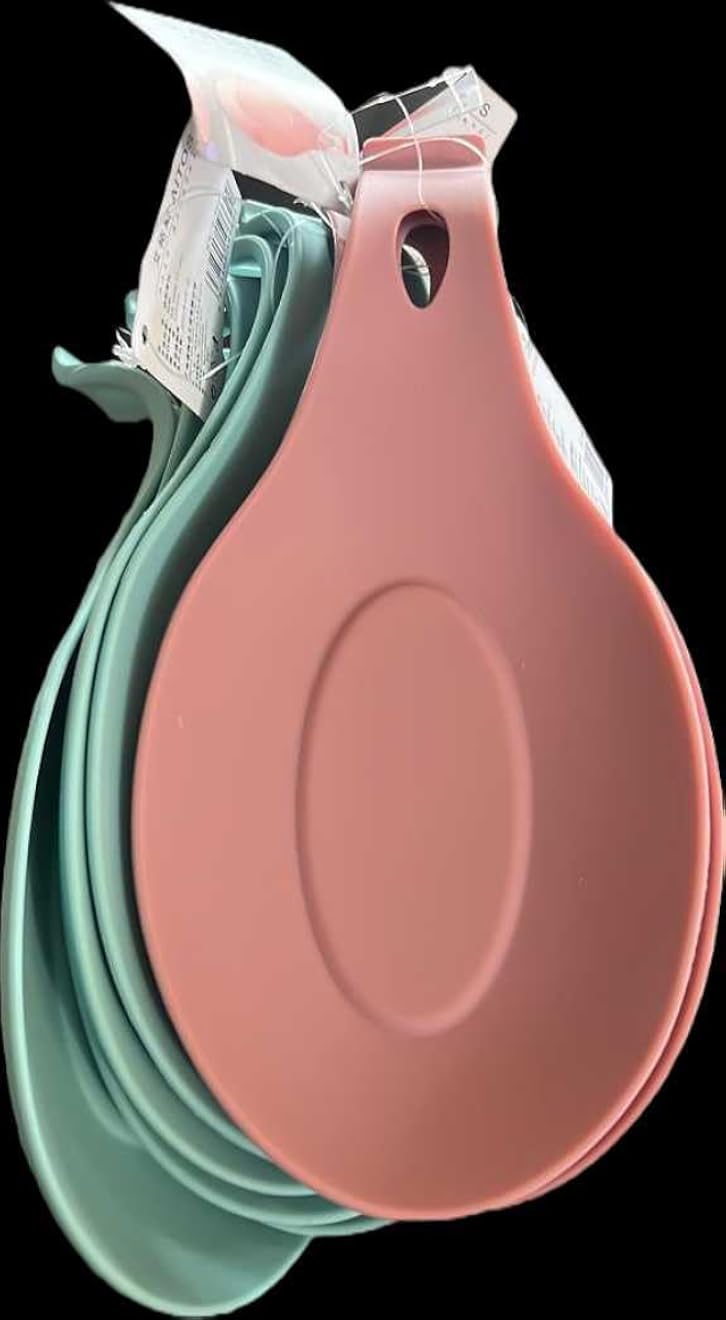 IMPORTANT:"Silicone Haven" åºŠ (Jumbo Spoon Holder) - Flexible Heat Insulator, Strong for Spoon Holders! Keeps Kitchen System Tidy and Classy, Les Plus - Generic