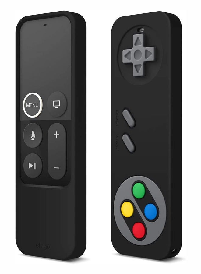 Elago R4 Retro case for Apple TV Siri Remote - Black - Image 1