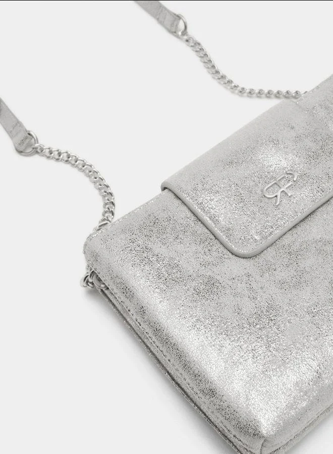 بارفوا حقيبة كروس بودي معدنية