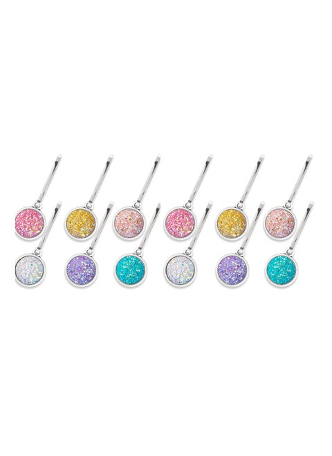 12Pcs Zipper Pull Charms, Handbags Zipper Pulls Backpacks Zipper Pulls Luggage Zipper Pulls Zipper Pulls Replacement Bling Zipper Handle Tab Tag Removable Zipper Pulls for Purses Luggage Backpacks