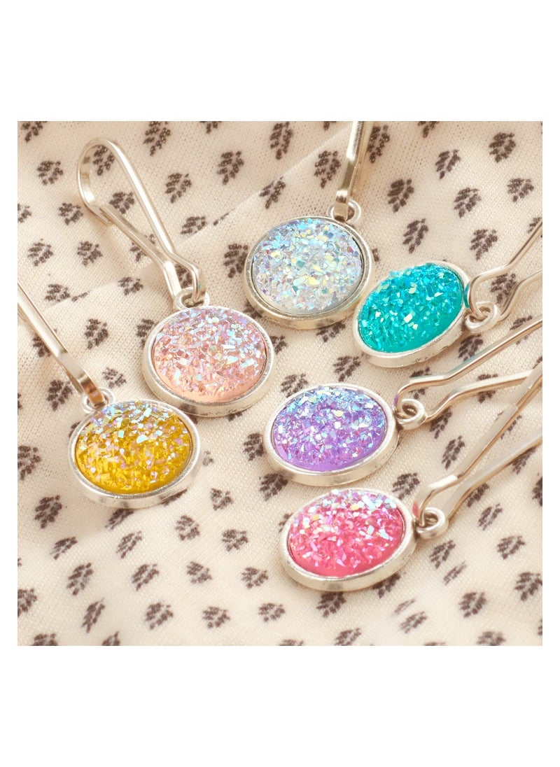 12Pcs Zipper Pull Charms, Handbags Zipper Pulls Backpacks Zipper Pulls Luggage Zipper Pulls Zipper Pulls Replacement Bling Zipper Handle Tab Tag Removable Zipper Pulls for Purses Luggage Backpacks
