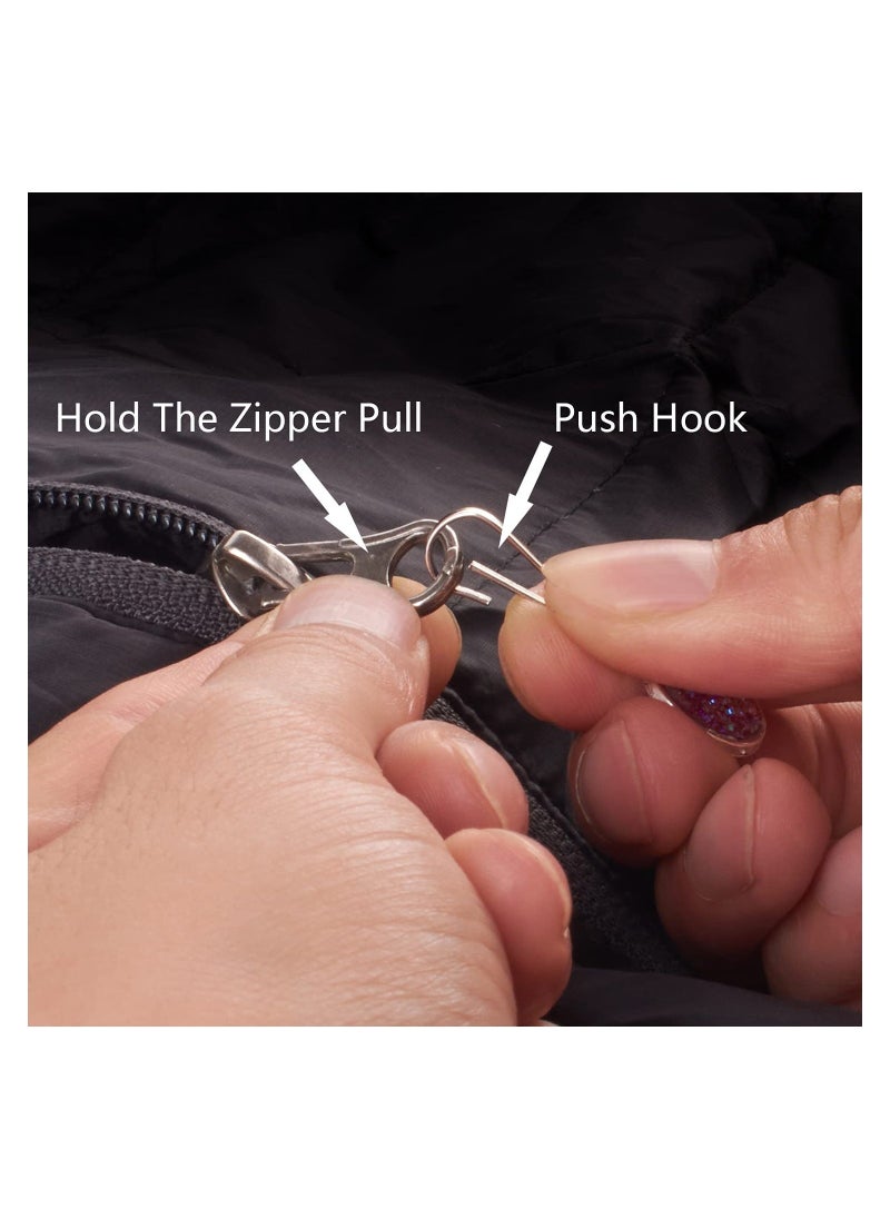 12Pcs Zipper Pull Charms, Handbags Zipper Pulls Backpacks Zipper Pulls Luggage Zipper Pulls Zipper Pulls Replacement Bling Zipper Handle Tab Tag Removable Zipper Pulls for Purses Luggage Backpacks