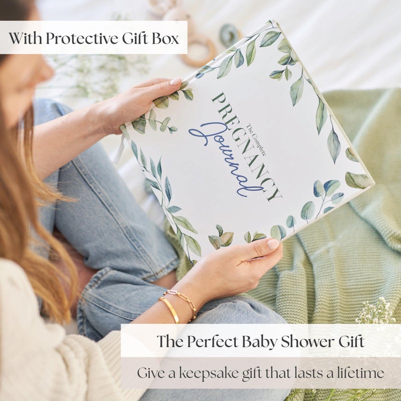 Bibi & Beau Watercolour - The Complete Pregnancy Journal & Baby Memory Book â€“ 196â€‘Page Weekly Keepsake Album with Mum Checklists, Packing Lists, Birth Plan, Ultrasound Photo Spaces & Firstâ€‘Year Milestones - Image 2