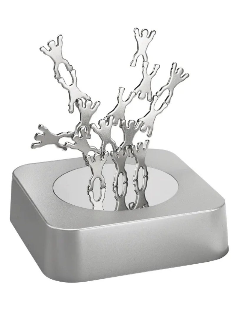 Vitacelli DESKTOP Magnetic Paper Weight With Clip Metal Paper Towel Holder Kitchen Desktop Vertical Napkin Storage Retro Paper Clip  - Image 1