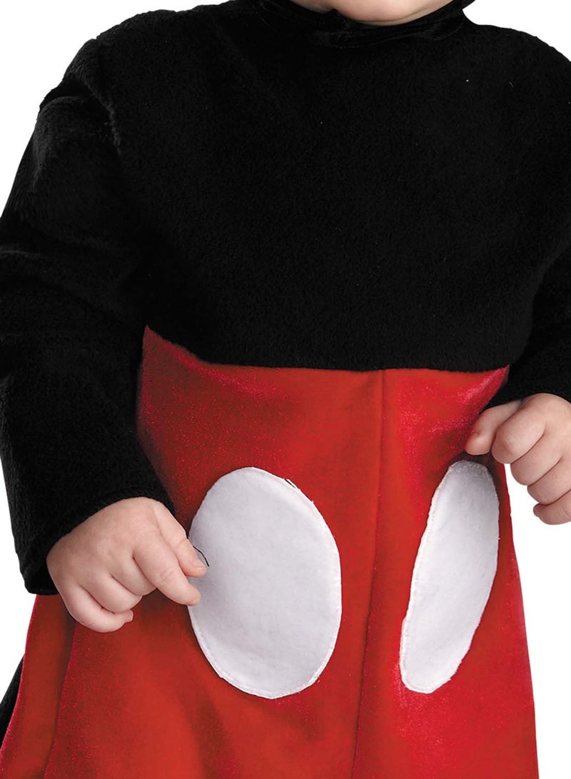Party Centre Disney Baby Mickey Mouse Classic Infant Costume, Red,12-18 Months - Image 3
