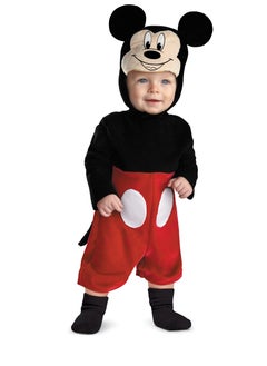 Party Centre Disney Baby Mickey Mouse Classic Infant Costume, Red,12-18 Months  - Image 1